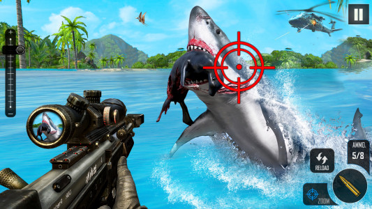 اسکرین شات 8 بازی Shark Attack FPS Sniper Game