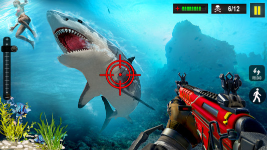 اسکرین شات بازی Shark Attack FPS Sniper Game 6