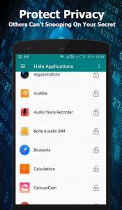 اسکرین شات برنامه Applock - Hide Application with App Hider Pro 2019 2