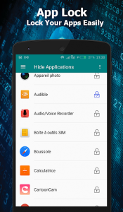 اسکرین شات برنامه Applock - Hide Application with App Hider Pro 2019 8