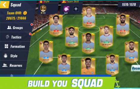 اسکرین شات بازی Dream Star League Soccer Cup 2