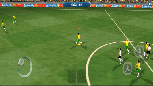 اسکرین شات بازی Dream Star League Soccer Cup 6