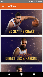 اسکرین شات برنامه Phoenix Suns Mobile 3