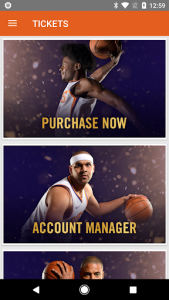 اسکرین شات برنامه Phoenix Suns Mobile 4