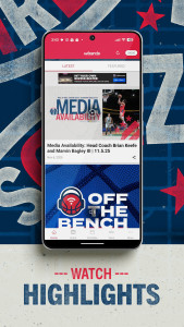 اسکرین شات 3 برنامه Washington Wizards Mobile