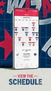 اسکرین شات 2 برنامه Washington Wizards Mobile