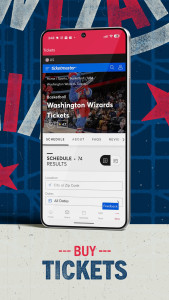 اسکرین شات 4 برنامه Washington Wizards Mobile