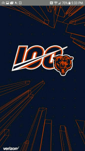 اسکرین شات برنامه Chicago Bears Official App 1