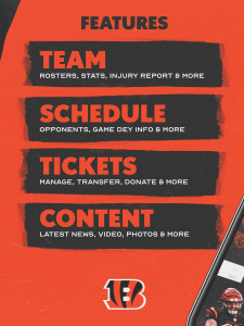 اسکرین شات 3 برنامه Cincinnati Bengals