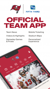 اسکرین شات 1 برنامه Tampa Bay Buccaneers Mobile