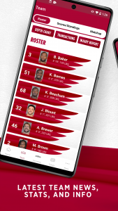 اسکرین شات 4 برنامه Arizona Cardinals Mobile