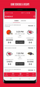 اسکرین شات 5 برنامه Chiefs Mobile