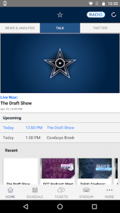 اسکرین شات برنامه Dallas Cowboys 4