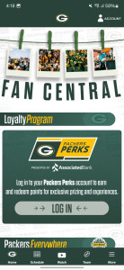 اسکرین شات 3 برنامه Green Bay Packers