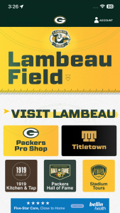اسکرین شات 2 برنامه Green Bay Packers