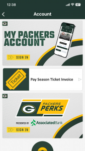اسکرین شات 3 برنامه Green Bay Packers