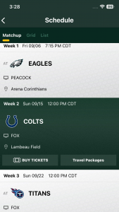 اسکرین شات 4 برنامه Green Bay Packers