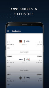 اسکرین شات برنامه Seattle Seahawks Mobile 4