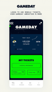 اسکرین شات 4 برنامه Seattle Seahawks Mobile