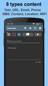 اسکرین شات برنامه QR Code Generator 8