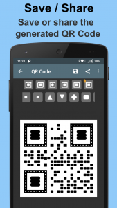 اسکرین شات برنامه QR Code Generator 1