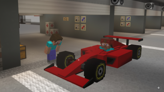 اسکرین شات 3 برنامه Cars addon for Minecraft