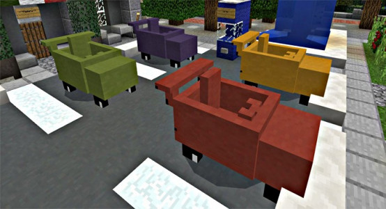 اسکرین شات برنامه Minecraft car mod. Vehicle 7