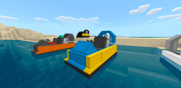 اسکرین شات 6 برنامه Cars addon for Minecraft