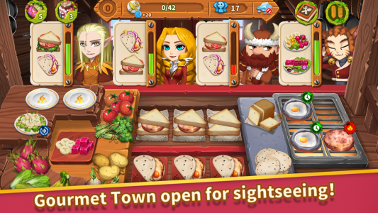 اسکرین شات بازی Cooking Town:Chef Cooking Game 3