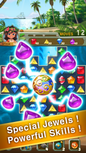 اسکرین شات بازی Paradise Jewel: Match 3 Puzzle 3