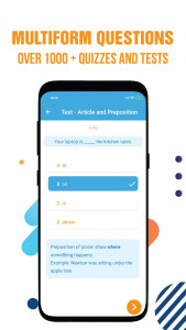 اسکرین شات برنامه English Grammar Test 4
