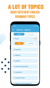 اسکرین شات برنامه English Grammar Test 6