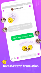 اسکرین شات برنامه Yochat - random video chat 5