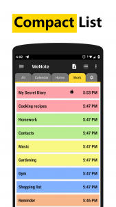 اسکرین شات برنامه WeNote: Notes Notebook Notepad 6