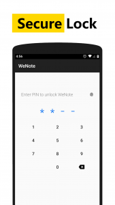 اسکرین شات 4 برنامه WeNote: Notes Notepad Notebook