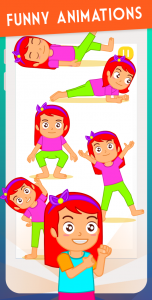 اسکرین شات برنامه Kids Exercise: Kids Workout 5