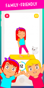 اسکرین شات 3 برنامه Kids Exercise: Kids Workout