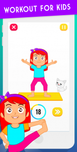 اسکرین شات 7 برنامه Kids Exercise: Kids Workout