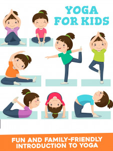 اسکرین شات برنامه Yoga For Kids - Easy Yoga Poses for Kids Fitness 3