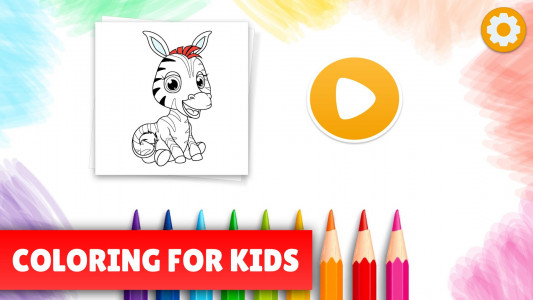 اسکرین شات بازی Kids coloring pages for kids 1