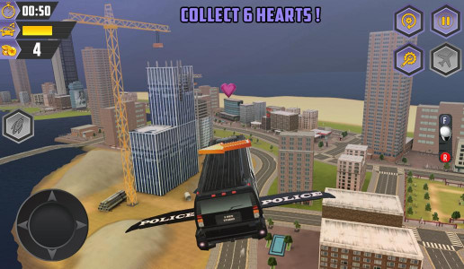 اسکرین شات بازی Flying Racing Car Games 5