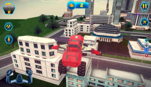 اسکرین شات بازی Sports Flying Car 3d Games 4