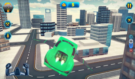 اسکرین شات بازی Sports Flying Car 3d Games 6
