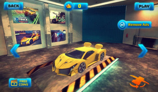 اسکرین شات بازی Sports Flying Car 3d Games 1