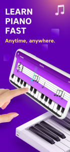 اسکرین شات 1 برنامه Piano Academy - Learn Piano