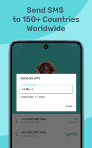 اسکرین شات 6 برنامه Yolla: International Calling