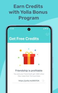 اسکرین شات 4 برنامه Yolla: International Calling