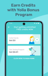 اسکرین شات 5 برنامه Yolla: International Calling