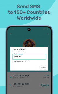 اسکرین شات 5 برنامه Yolla: International Calling