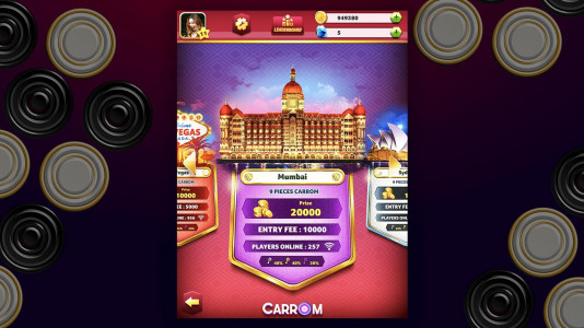 اسکرین شات بازی Carrom Friends : Carrom Board Game 7